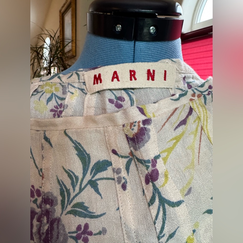 Marni Floral Skirt Sz 10